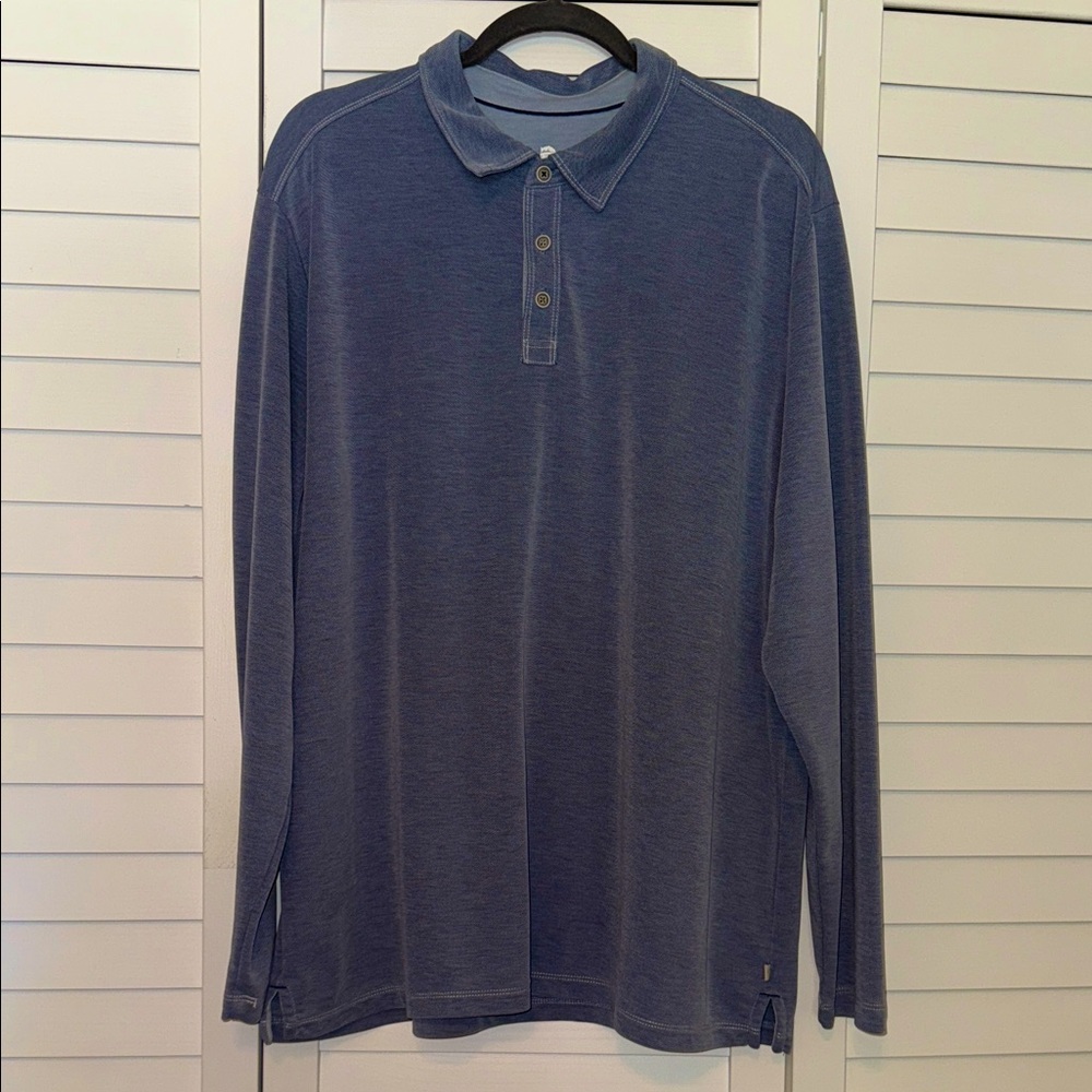 Tommy Bahama Big & Tall Coasta Vera Long-Sleeve Polo